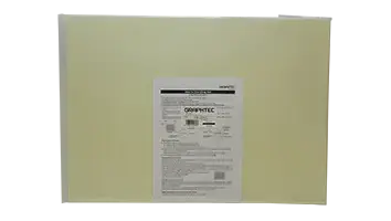Graphtec CM-0005 manufacturer illustration of the cling-mat pack; two sheets per pack,435×610mm each