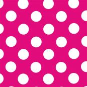 Pattern HTV - Pink Polka Dots - 12" X 15" Sheet