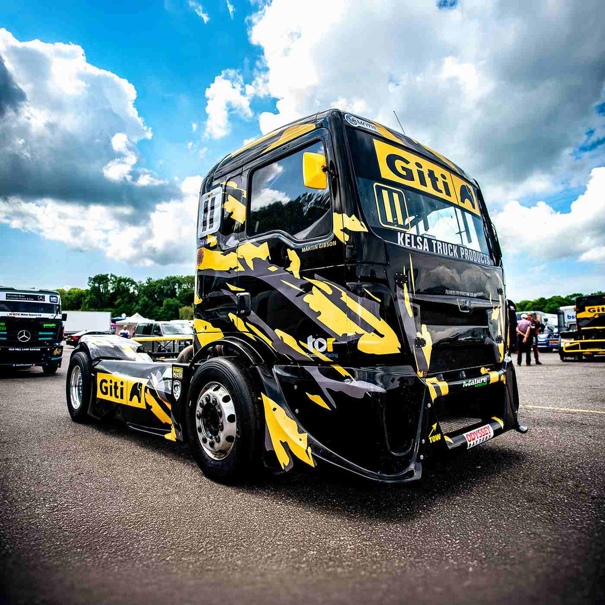 Black and yellow racing-truck graphics shown in the MetaGuard 700 manufacturer gallery.