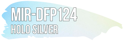 POLI-FLEX MIRROR Holo Silver pattern-reference swatch, MIR-DFP124.