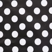 Pattern HTV - Black Polka Dots - 12" x 15" Sheet