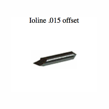 Ioline 45 Deg. Blade .015 Offset