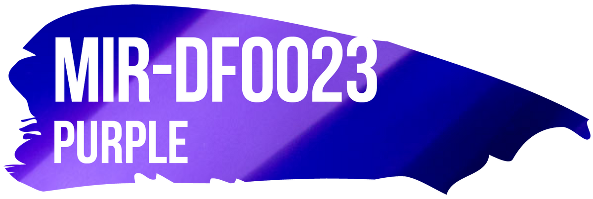 POLI-FLEX MIRROR Purple color-reference swatch, MIR-DF0023.