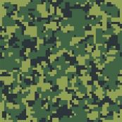 Pattern HTV - Green Digital - 15" x 12" Sheet
