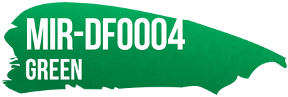 POLI-FLEX MIRROR Green color-reference swatch, MIR-DF0004.