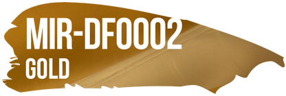 POLI-FLEX MIRROR Gold color-reference swatch, MIR-DF0002.