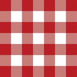 Pattern HTV - Red Gingham - 12" x 15" Sheet