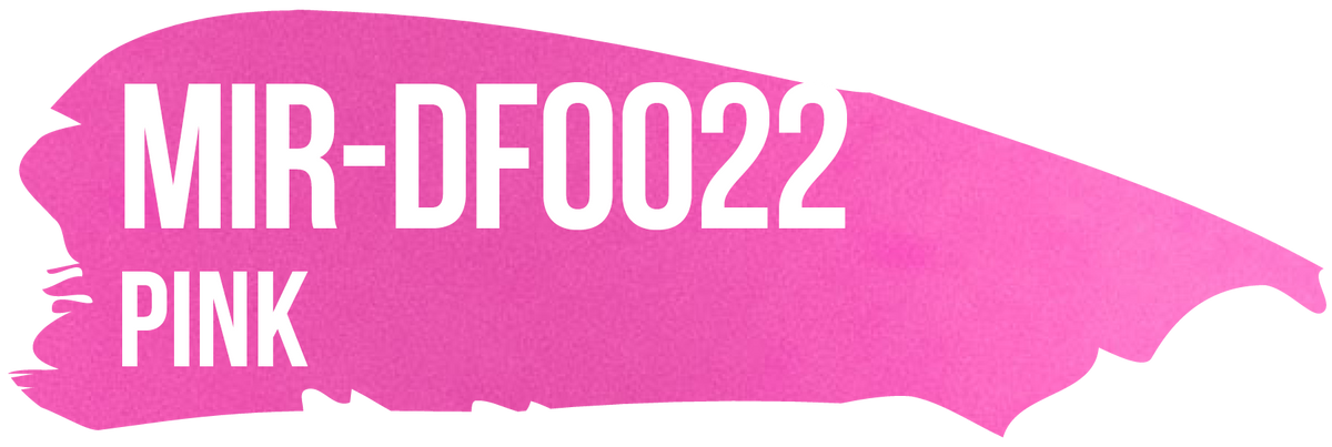 POLI-FLEX MIRROR Pink color-reference swatch, MIR-DF0022.