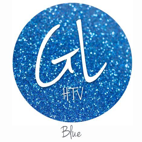 Glitter HTV - Blue  20" x 12"  - Sheet