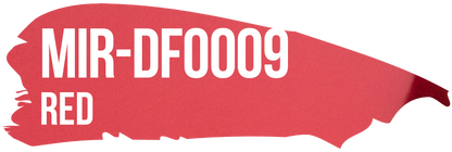 POLI-FLEX MIRROR Red color-reference swatch, MIR-DF0009.